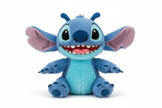 creame una imagen de un peluche de stich
