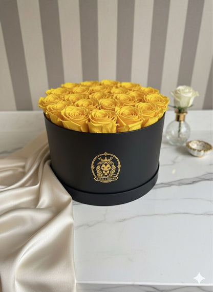 Caja de Rosas Naturales