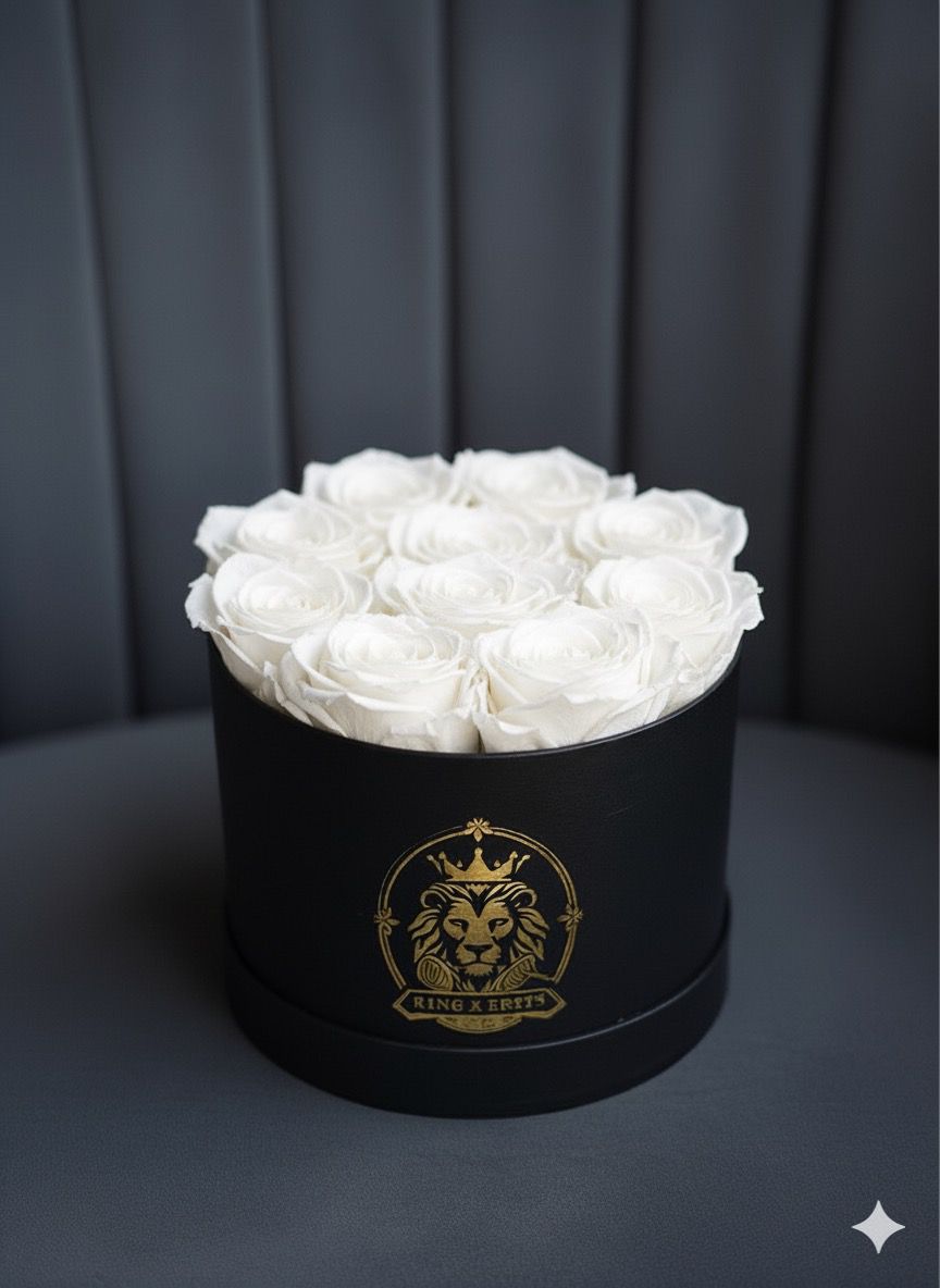 Caja de Rosas Naturales