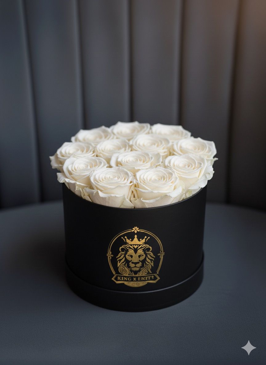 Caja de Rosas Naturales