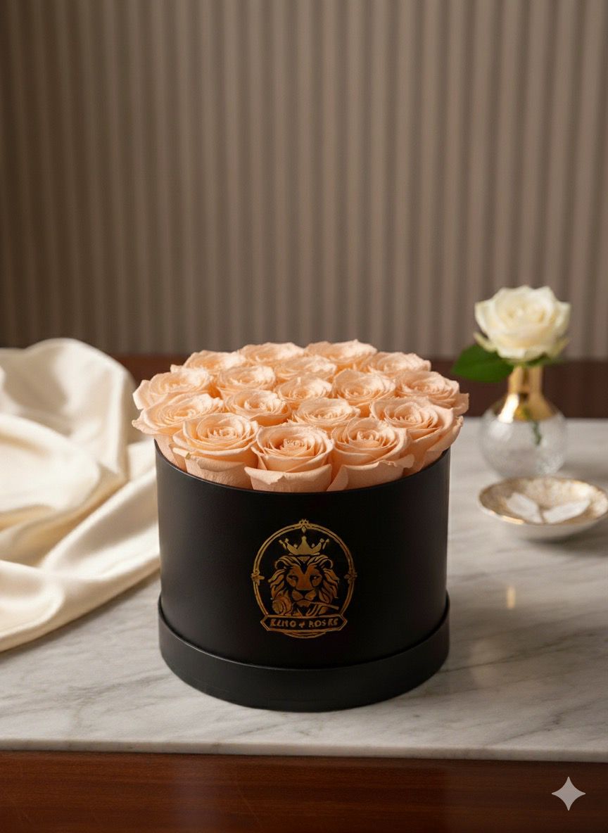 Caja de Rosas Naturales