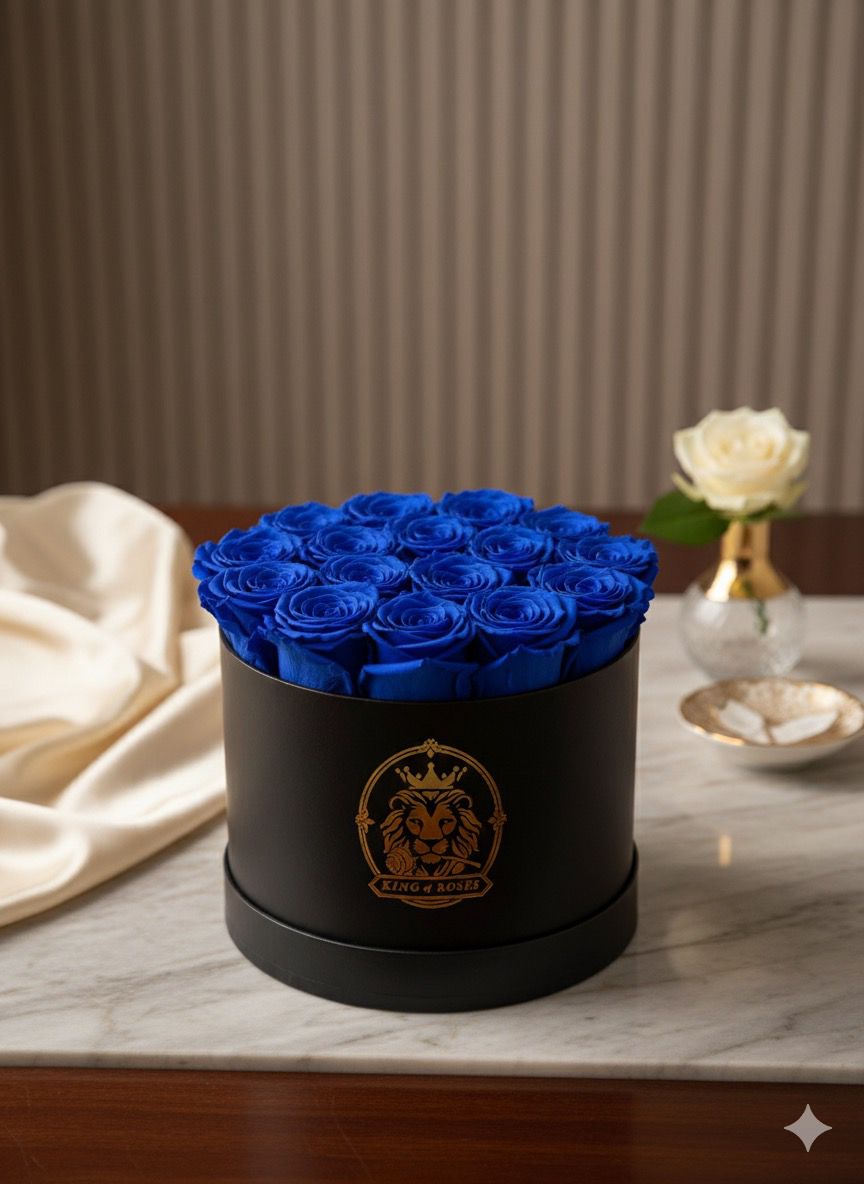 Caja de Rosas Naturales