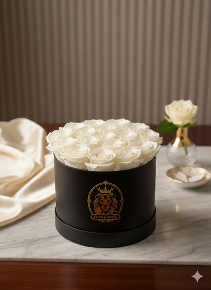 Caja de Rosas Naturales