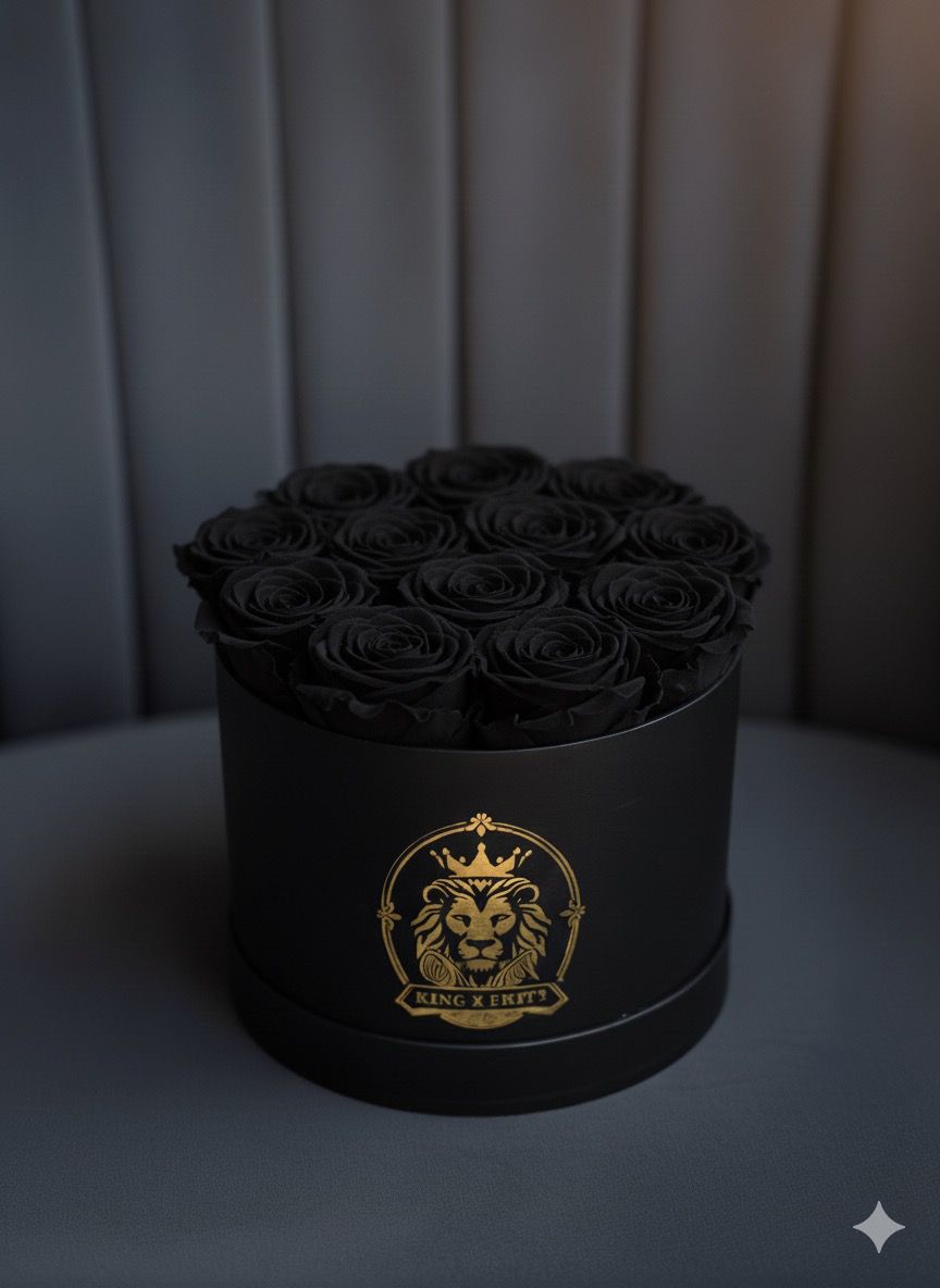 Caja de Rosas Naturales