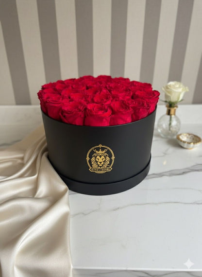 Caja de Rosas Naturales