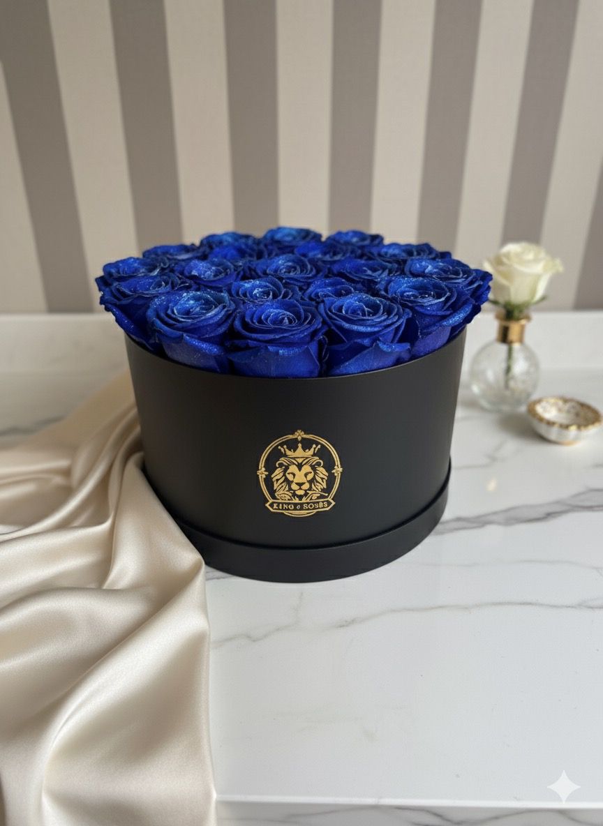 Caja de Rosas Naturales