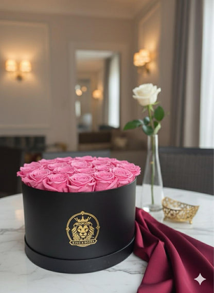 Caja de Rosas Naturales