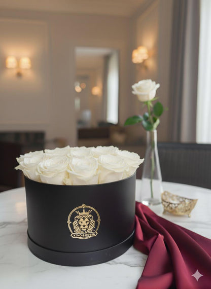 Caja de Rosas Naturales