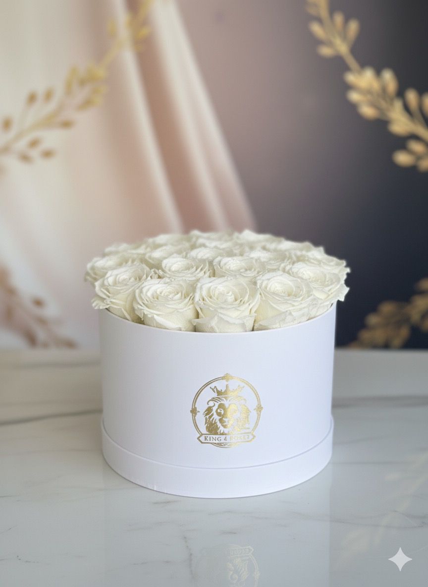 Caja de Rosas Naturales