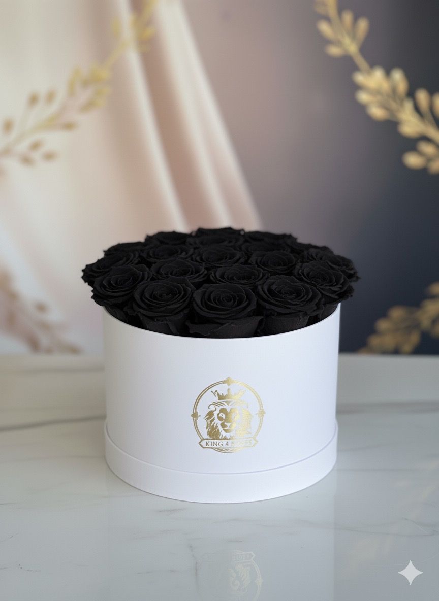 Caja de Rosas Naturales