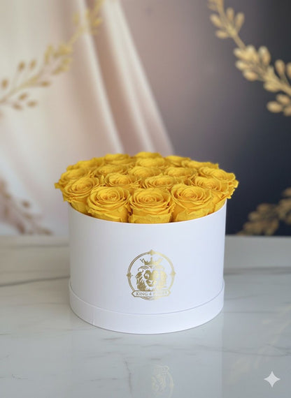 Caja de Rosas Naturales