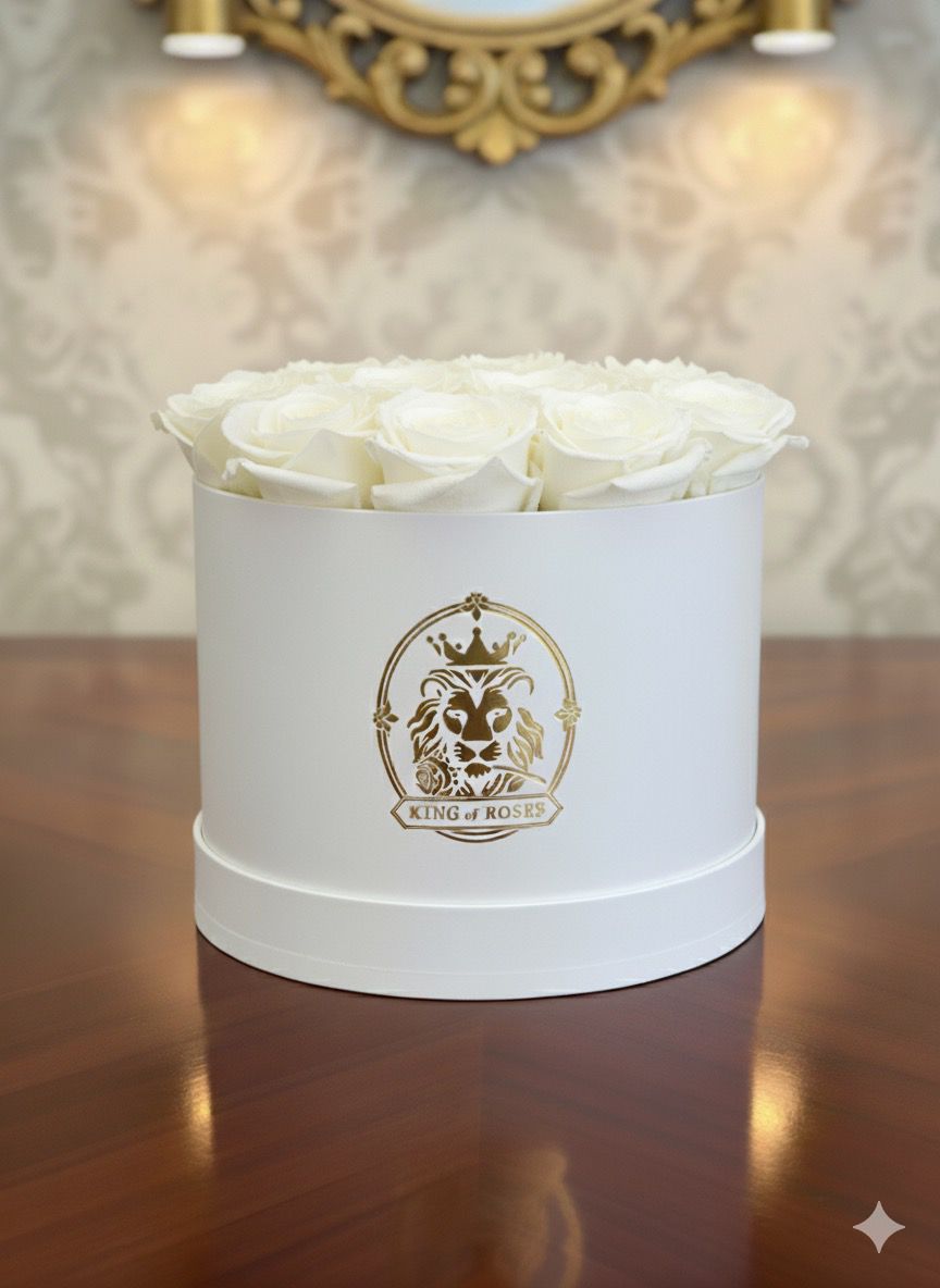 Caja de Rosas Naturales