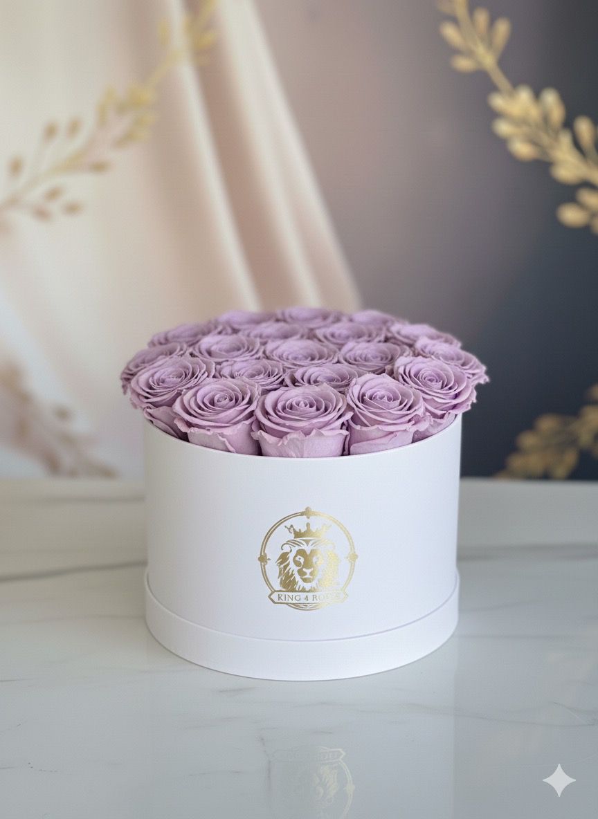 Caja de Rosas Naturales