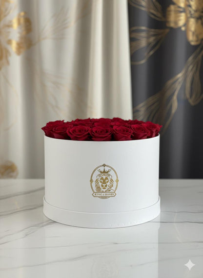 Caja de Rosas Naturales