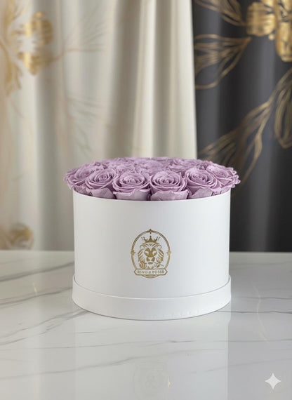 Caja de Rosas Naturales