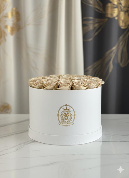 Caja de Rosas Naturales