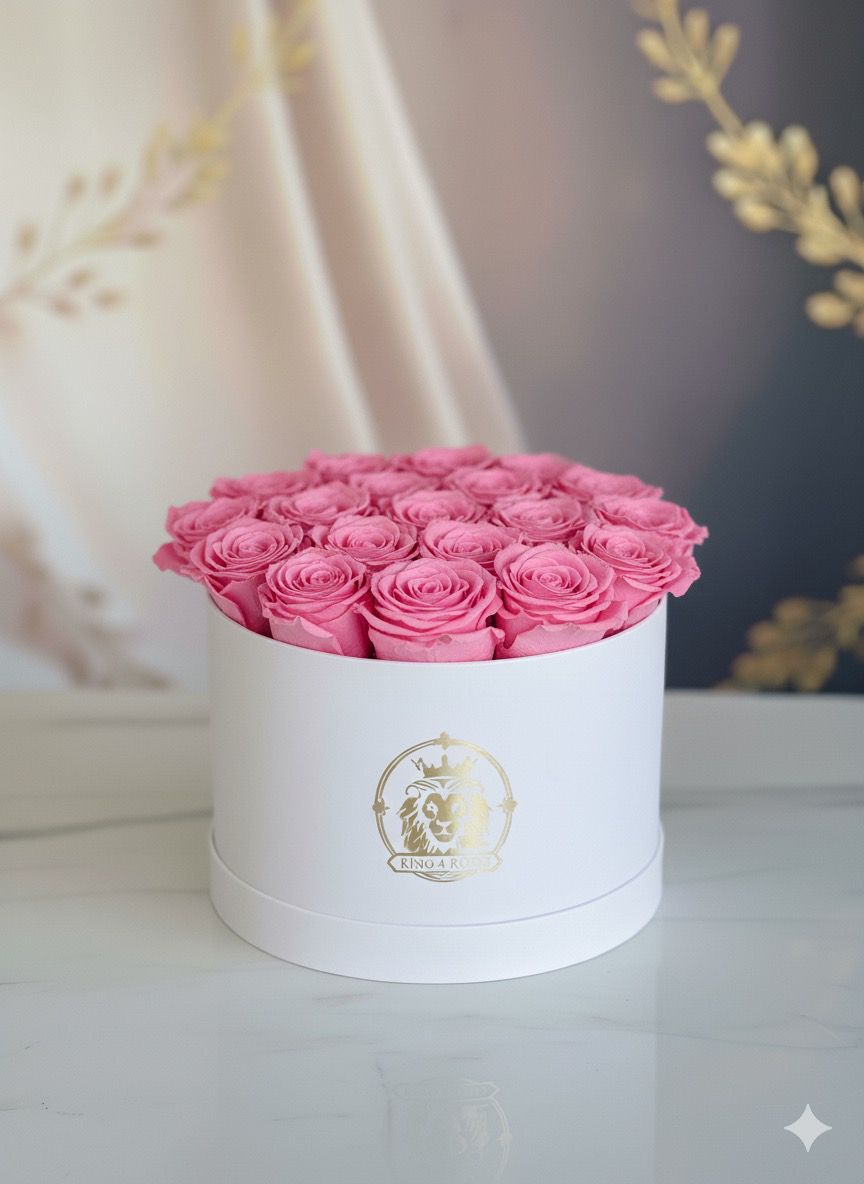 Caja de Rosas Naturales