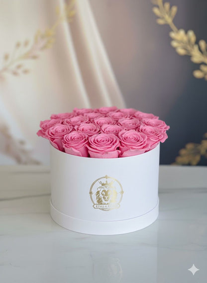 Caja de Rosas Naturales