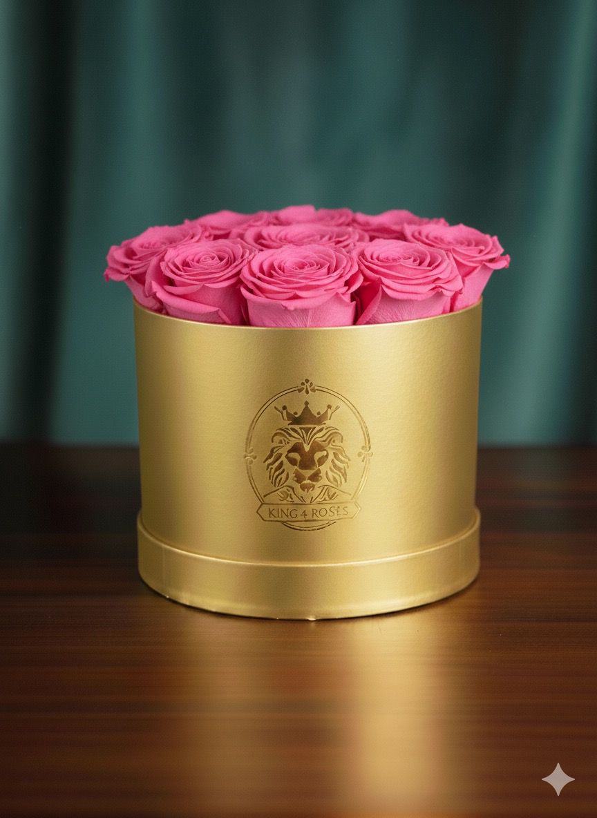 Caja de Rosas Naturales