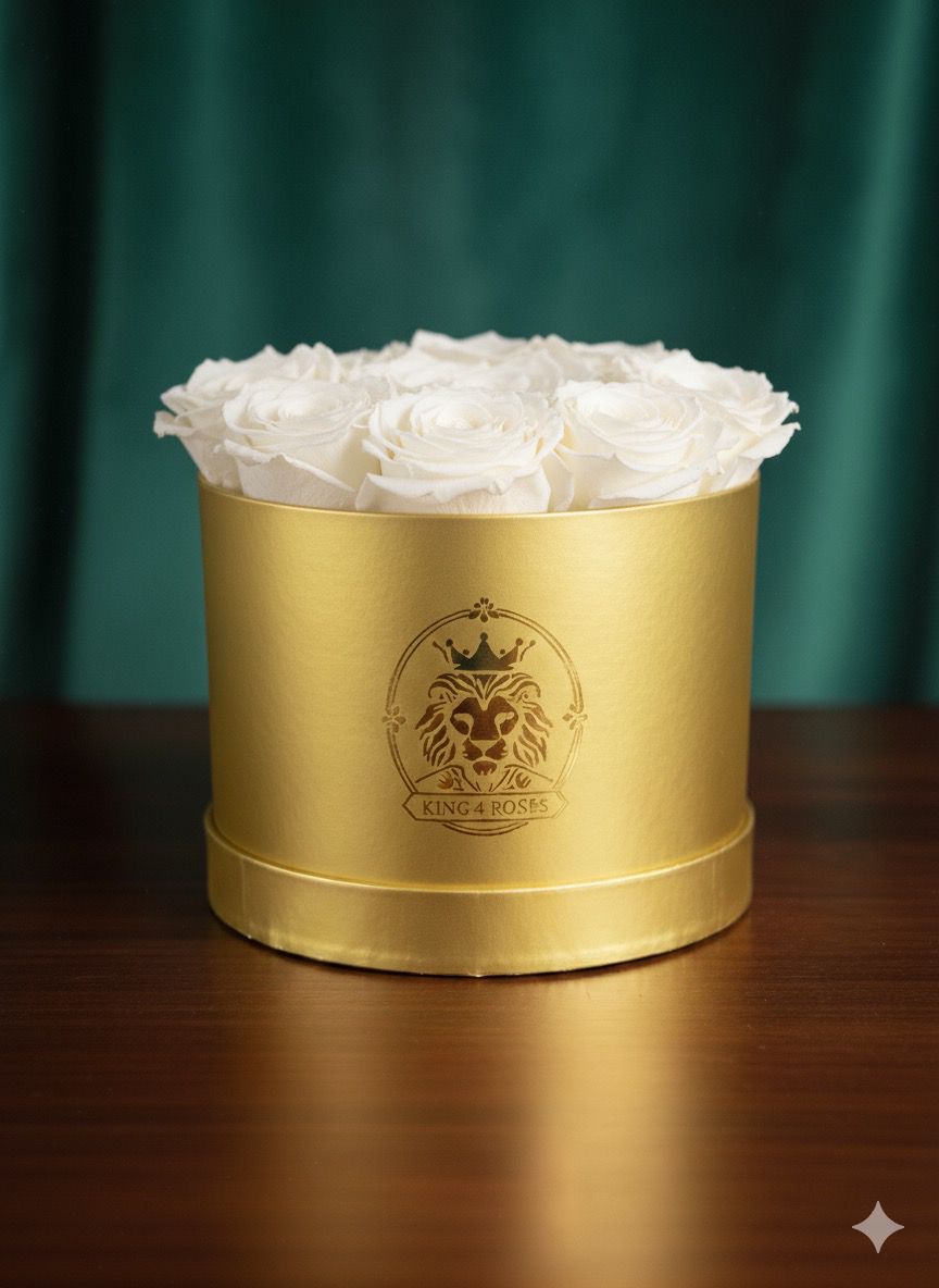 Caja de Rosas Naturales