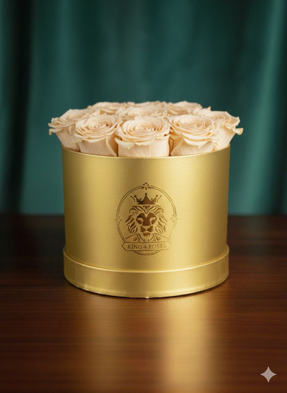 Caja de Rosas Naturales