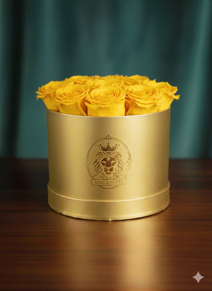 Caja de Rosas Naturales