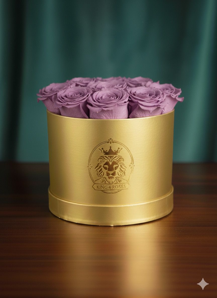 Caja de Rosas Naturales