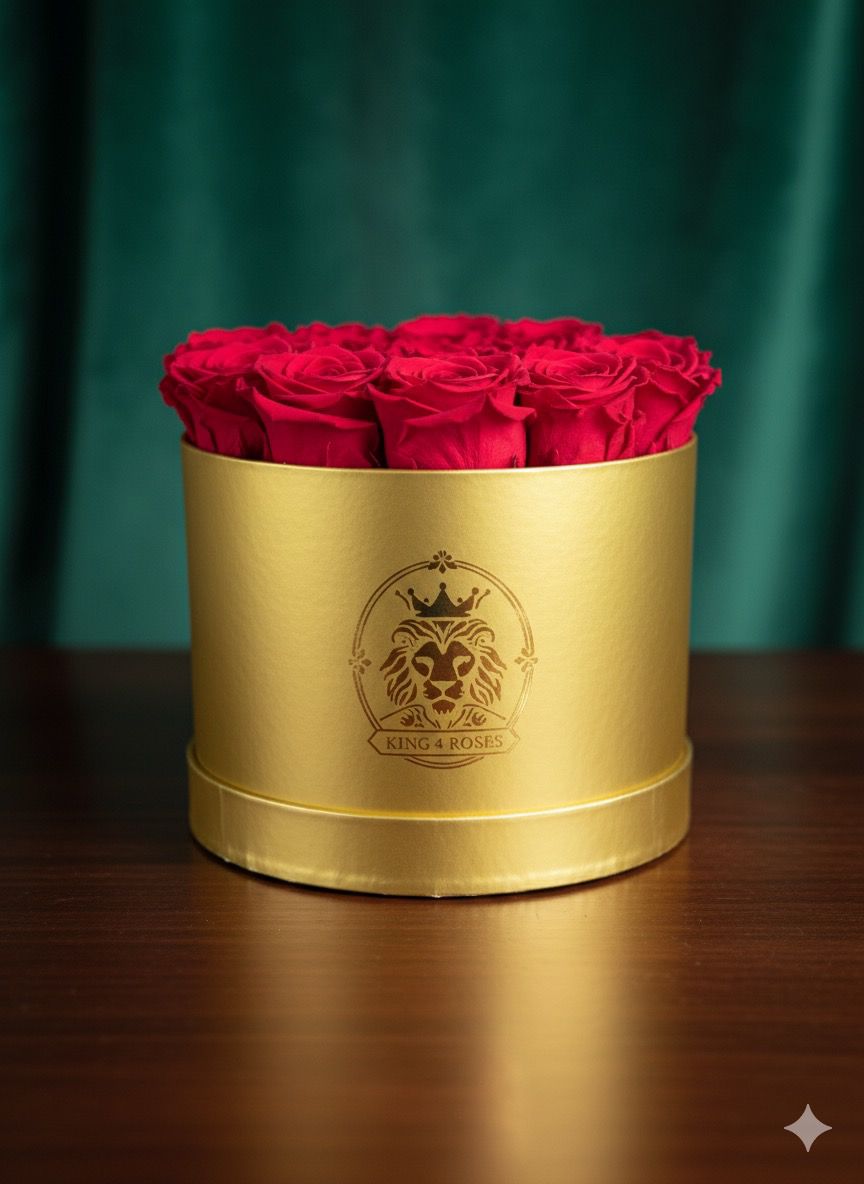 Caja de Rosas Naturales