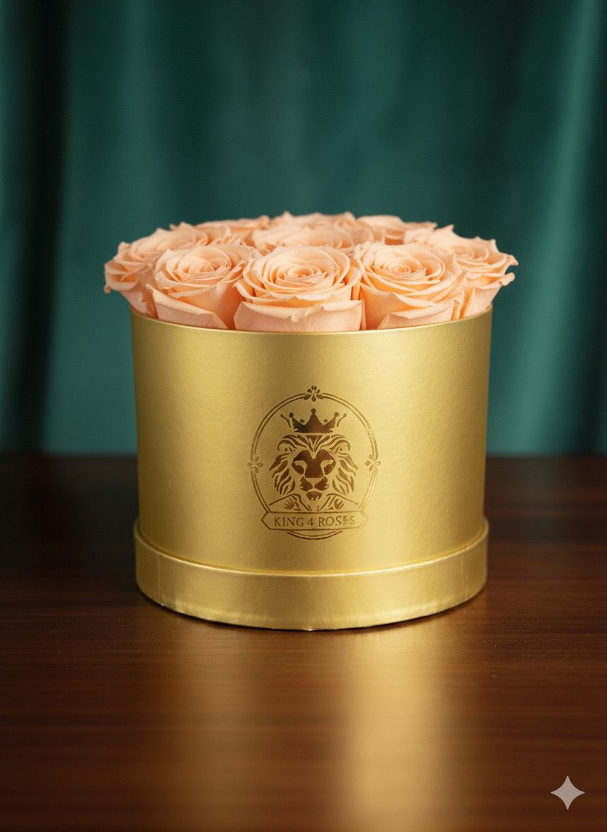 Caja de Rosas Naturales