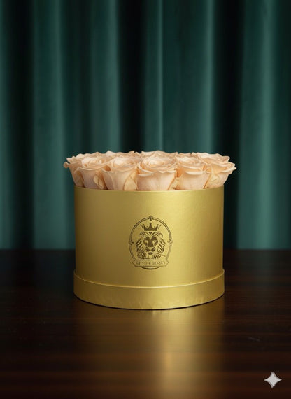 Caja de Rosas Naturales