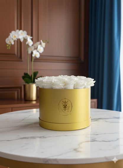 Caja de Rosas Naturales