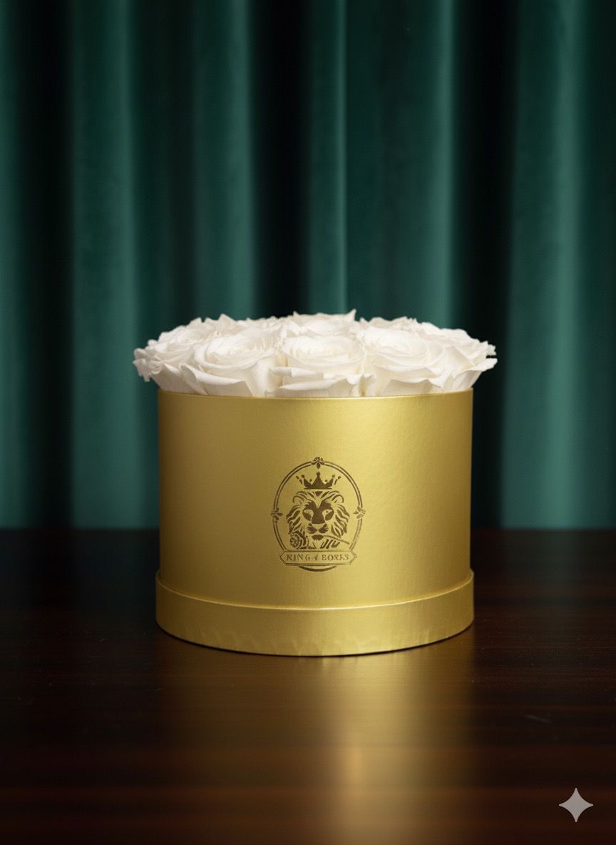 Caja de Rosas Naturales