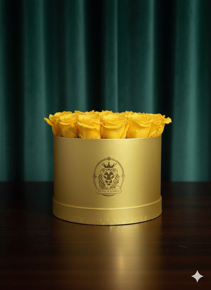 Caja de Rosas Naturales