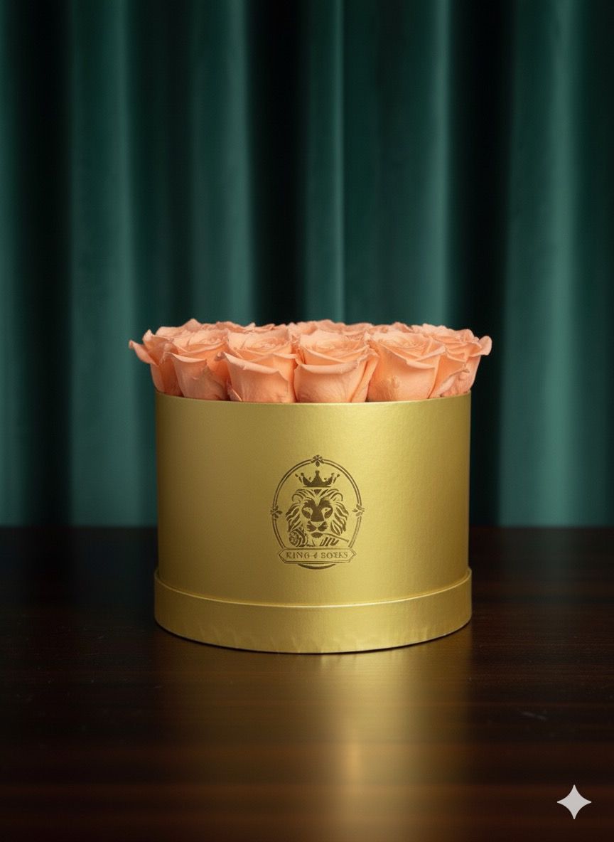 Caja de Rosas Naturales