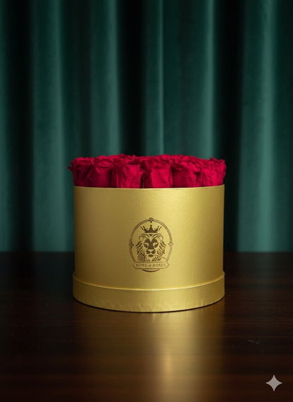 Caja de Rosas Naturales