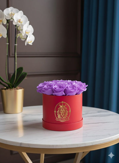 Caja de Rosas Naturales