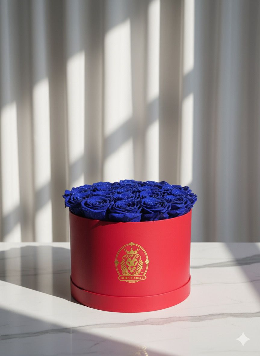 Caja de Rosas Naturales