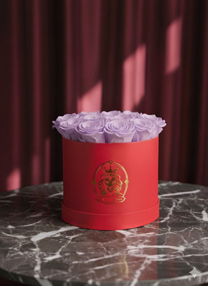 Caja de Rosas Naturales