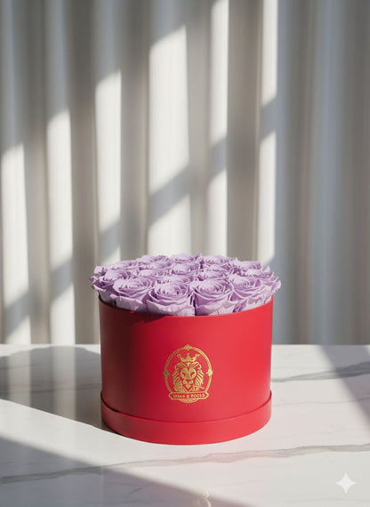 Caja de Rosas Naturales