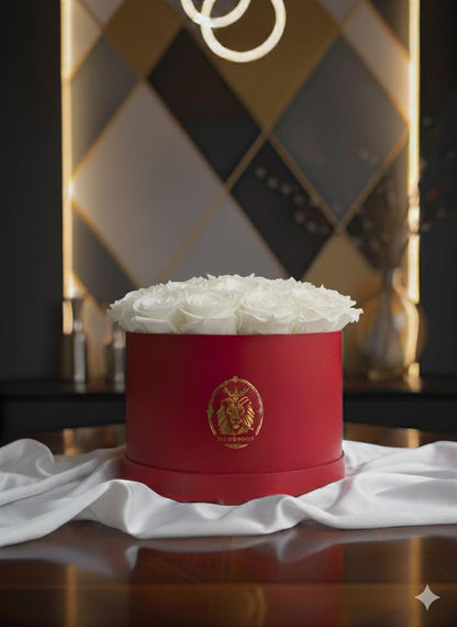 Caja de Rosas Naturales