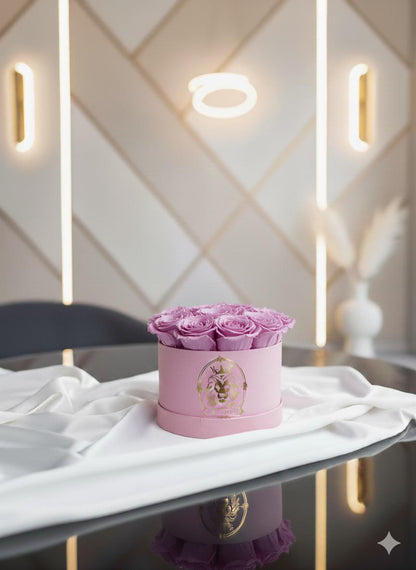 Caja de Rosas Naturales