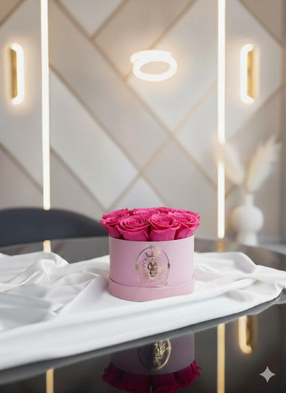 Caja de Rosas Naturales