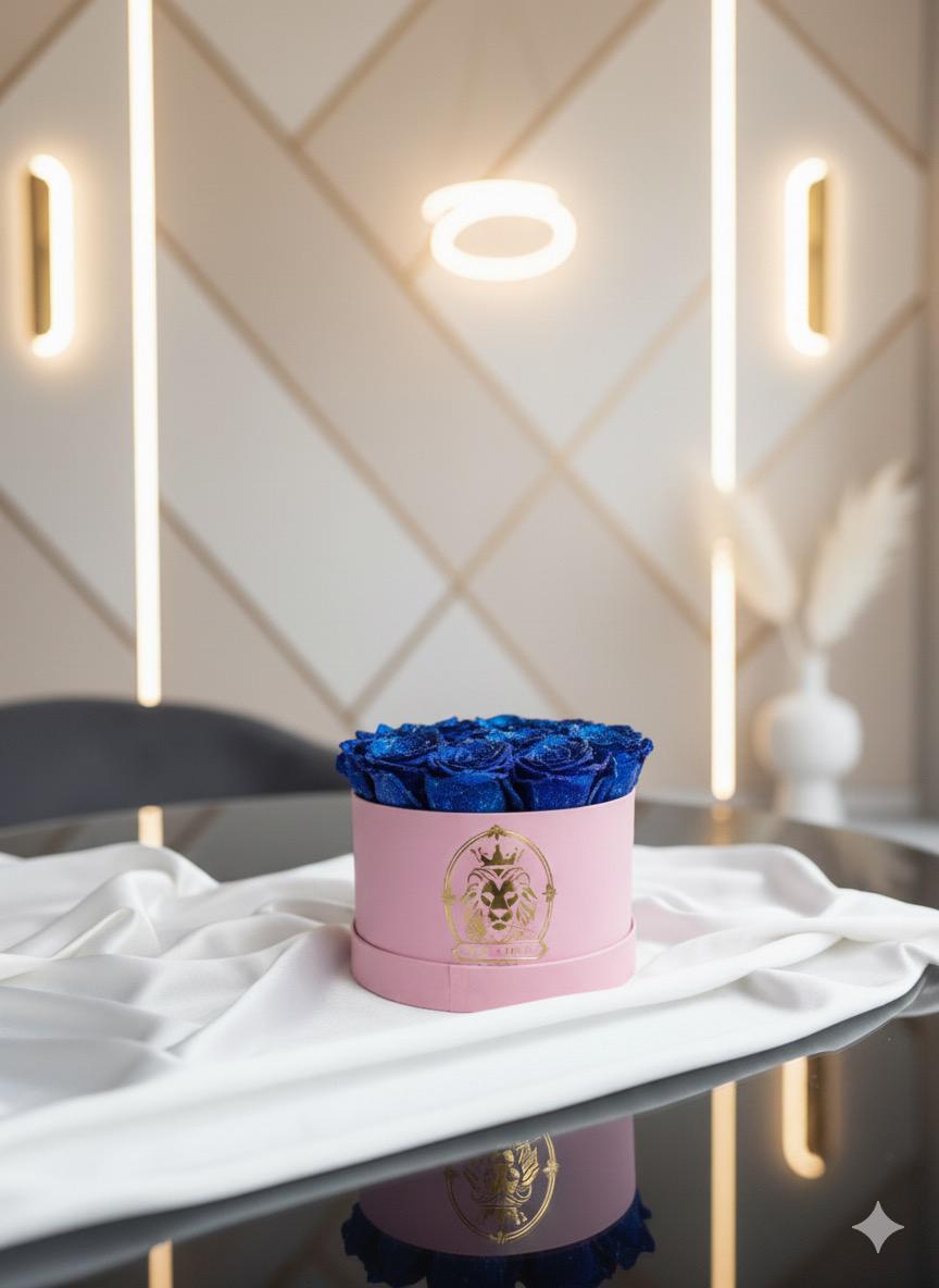 Caja de Rosas Naturales