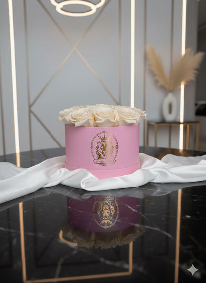 Caja de Rosas Naturales