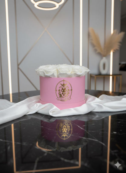 Caja de Rosas Naturales