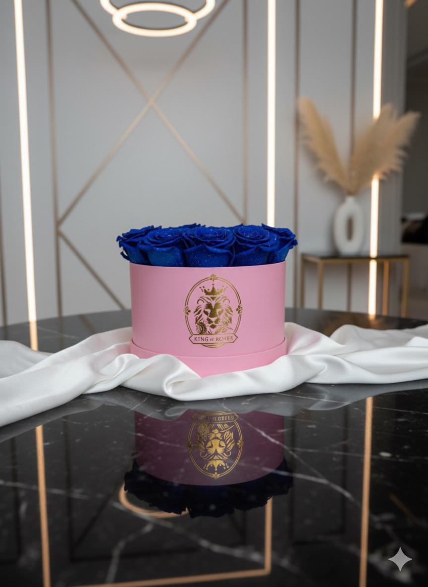 Caja de rosas eternas