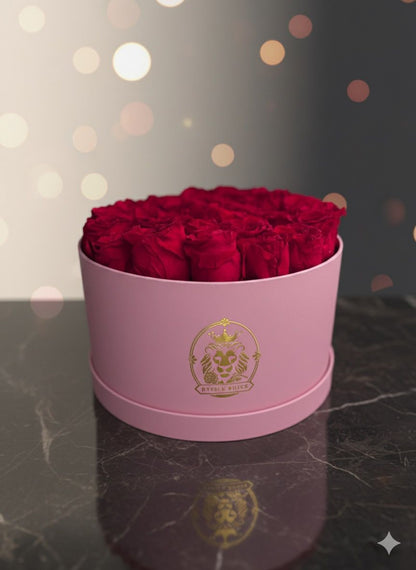 Caja de Rosas Naturales