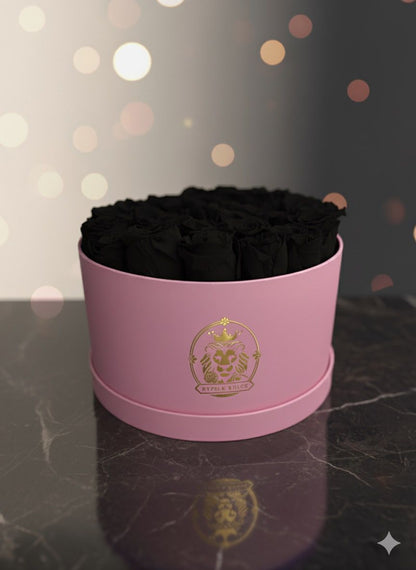 Caja de Rosas Naturales