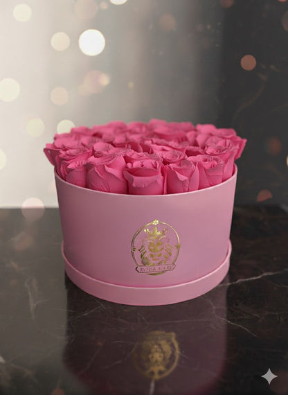 Caja de Rosas Naturales