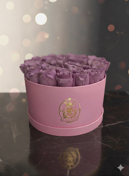 Caja de Rosas Naturales